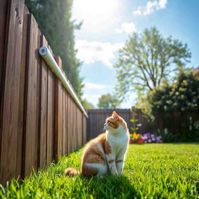 The Benefits of Installing a Cat Fence Topper in Your Garden