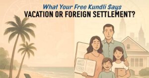 What Your Free Kundli Says: Vacation or Foreign Settlement?