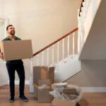 Getting ready to move from a house into an apartment