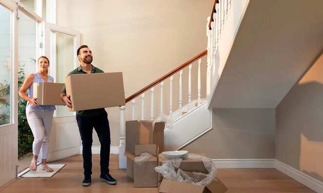 Getting ready to move from a house into an apartment